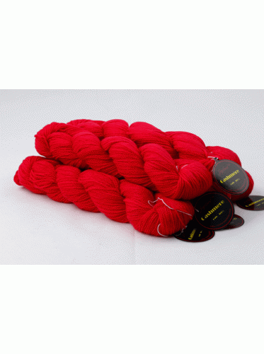 4 Ply Cashmere - Poppy Red (C1316)