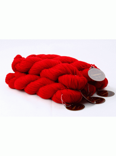 4 Ply Cashmere - Fiery Red (C1320)